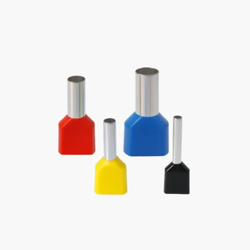 طرف كبس للسلك ( بوتلس ) مزدوج - Bootlace Ferrule