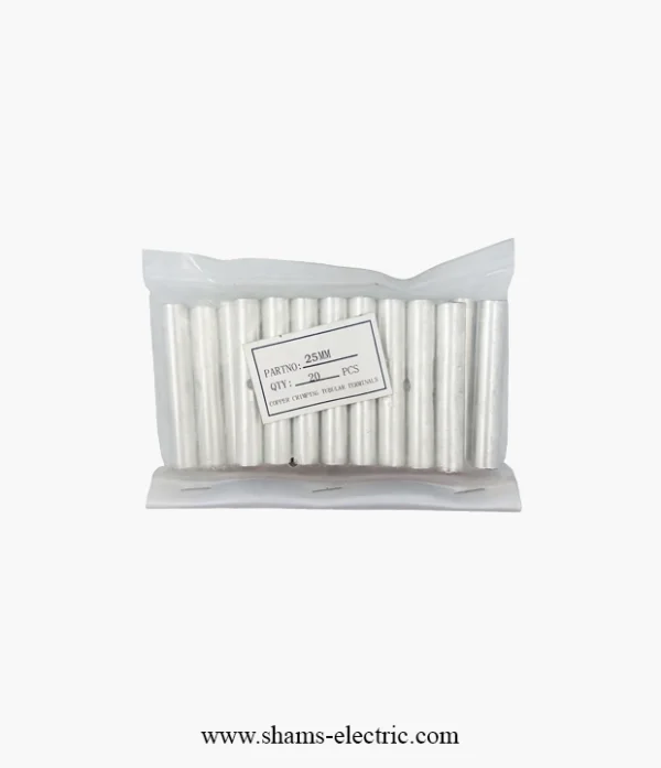 وصلة كبس أنبوبية نحاسية (ثمبل) - Copper Tube Terminal
