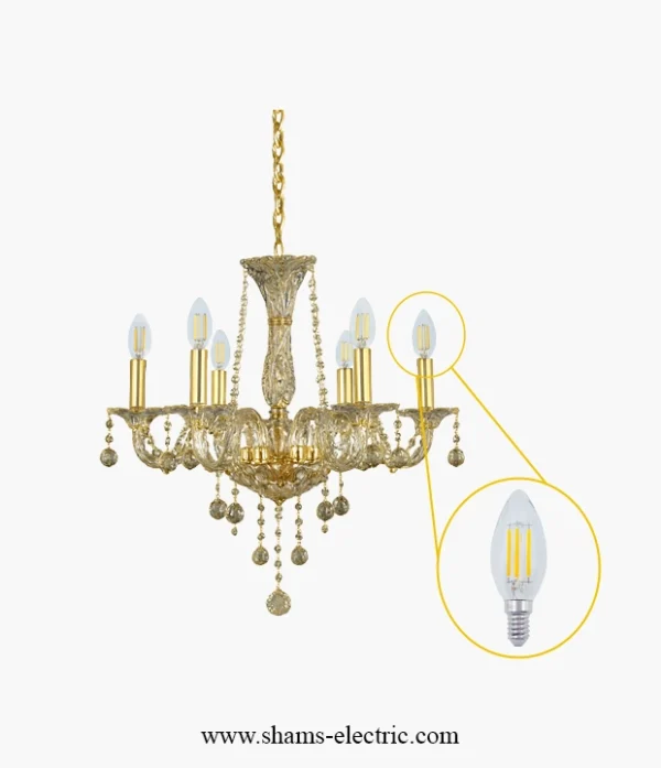 مصباح ثريا فلمنت LED – موديل F01