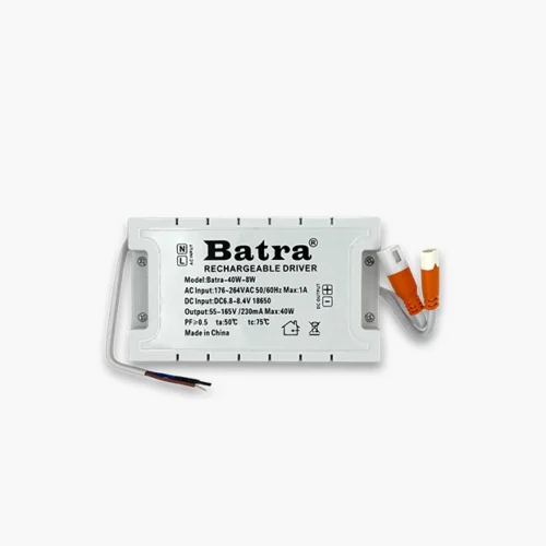 درايفر طوارئ LED قابل للشحن من بترى - Batra