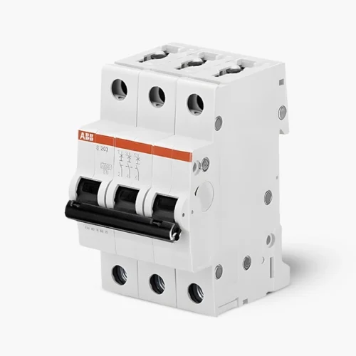 جوزة ثلاثية جوزة ثلاثية – قاطع دورة (MCB) – ABB – 3P