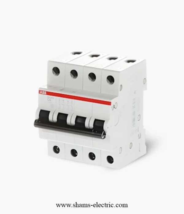 جوزة رباعية جوزة رباعية – قاطع دورة (MCB) – ABB – 4P