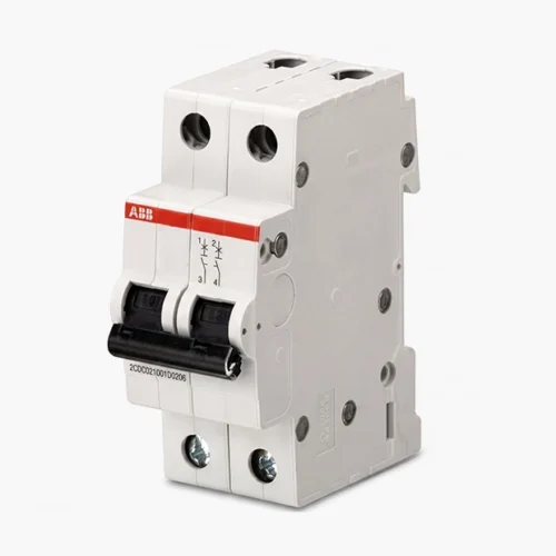 خلفية اوف ويات جوزة ثنائية – قاطع دورة (MCB) – ABB – 2P