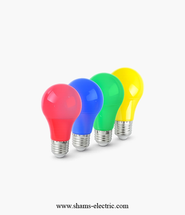 لمبة LED ملونة ميلانو – قدرة 7 واط - Shams Electric
