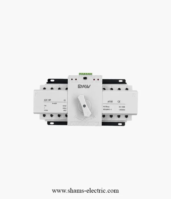 1 DAW Motorized ATS 3 Phase – جهاز تحويل أوتوماتيكي 3 فيز