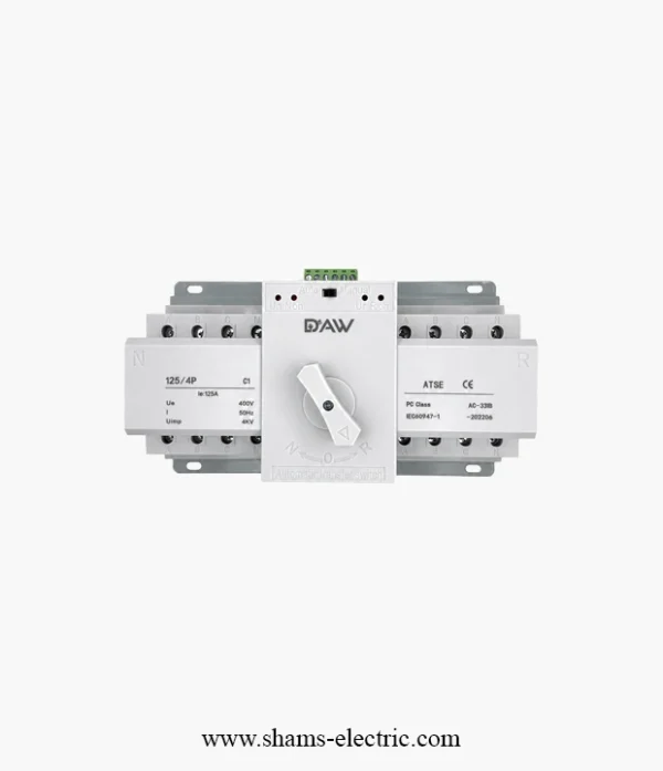 2 DAW Motorized ATS 3 Phase – جهاز تحويل أوتوماتيكي 3 فيز