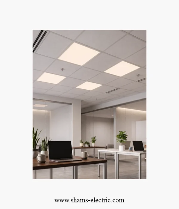1 إنارة مكتبية Panel Light LED قياس 60 × 60 سم - DUJIA