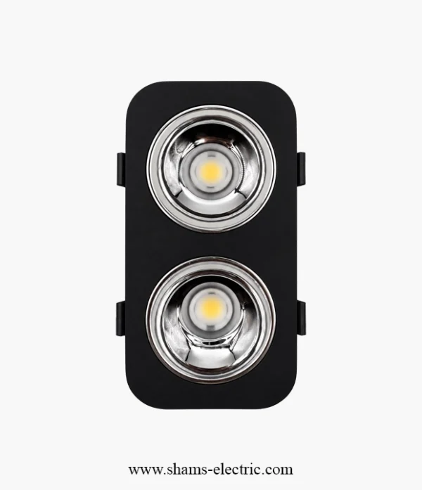 سبوت لايت G03 مزدوج - شمس الكتريك سبوت لايت COB مزدوج موديل G03 – بترى