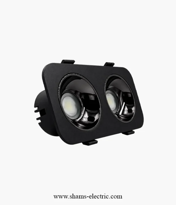 سبوت لايت G03 مزدوج4 - شمس الكتريك سبوت لايت COB مزدوج موديل G03 – بترى