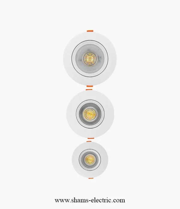 سبوت لايت LED متحرك دفن أوزن OZEN – 3CCT