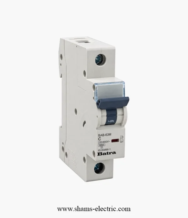 MCB - 1P - Batra جوزة أحادية Batra – 1P – MCB – AC