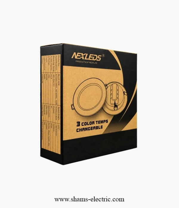 NEXTLITE DL33 -3- Shams Electric سبوت لايت سلم نكست لايت DL33 – 3CCT